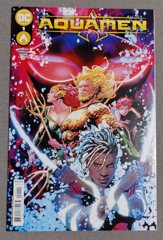 Aquamen #1 2022 Unread Travis Moore Main Cover DC Comic