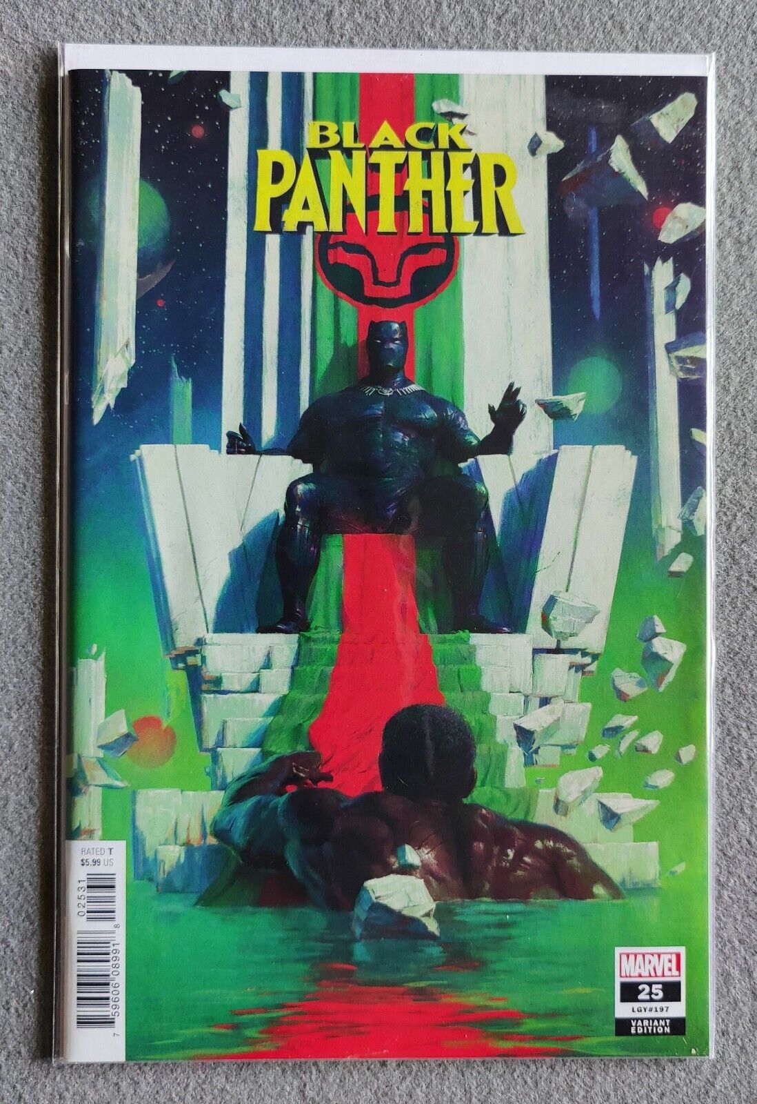 Black Panther #25C Variant Sam Spratt Cover