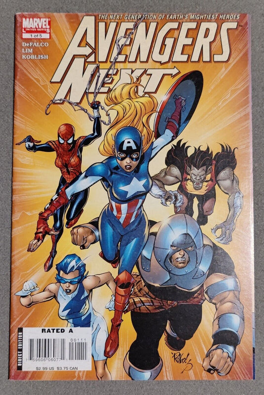 Avengers Next #1 Marvel 2007 1st appearance Warp