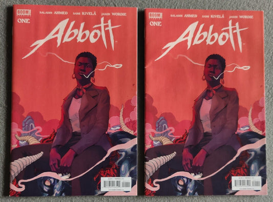 2 copies Abbott #1 Boom Studios!  1st print Saladin Ahmed - Taj Tenfold Cover