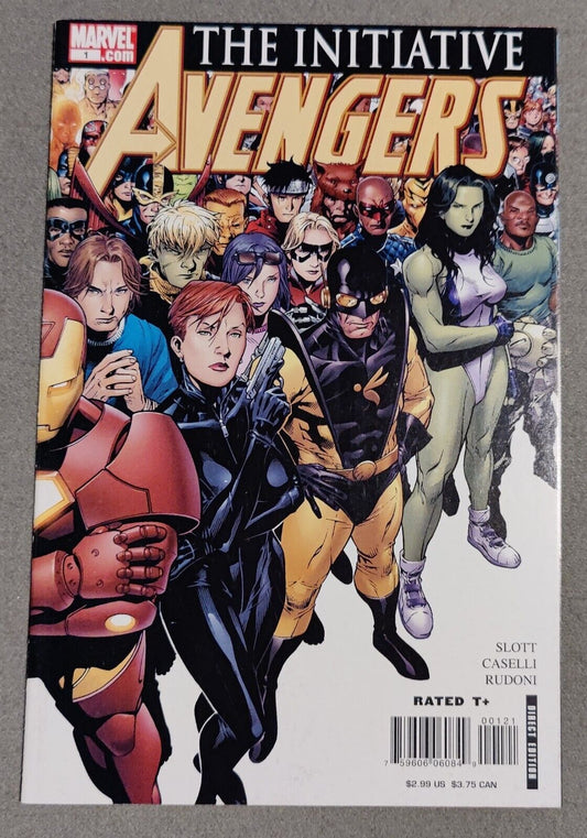 Avengers The Initiative #1A #1B (2007) - Marvel Comics 2007