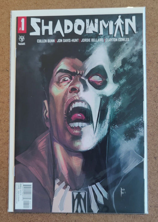 Shadowman #1B  Valiant 2021 Cvr B Reis