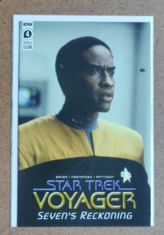 Star Trek Voyager Seven's Reckoning #4B NM 2021 IDW