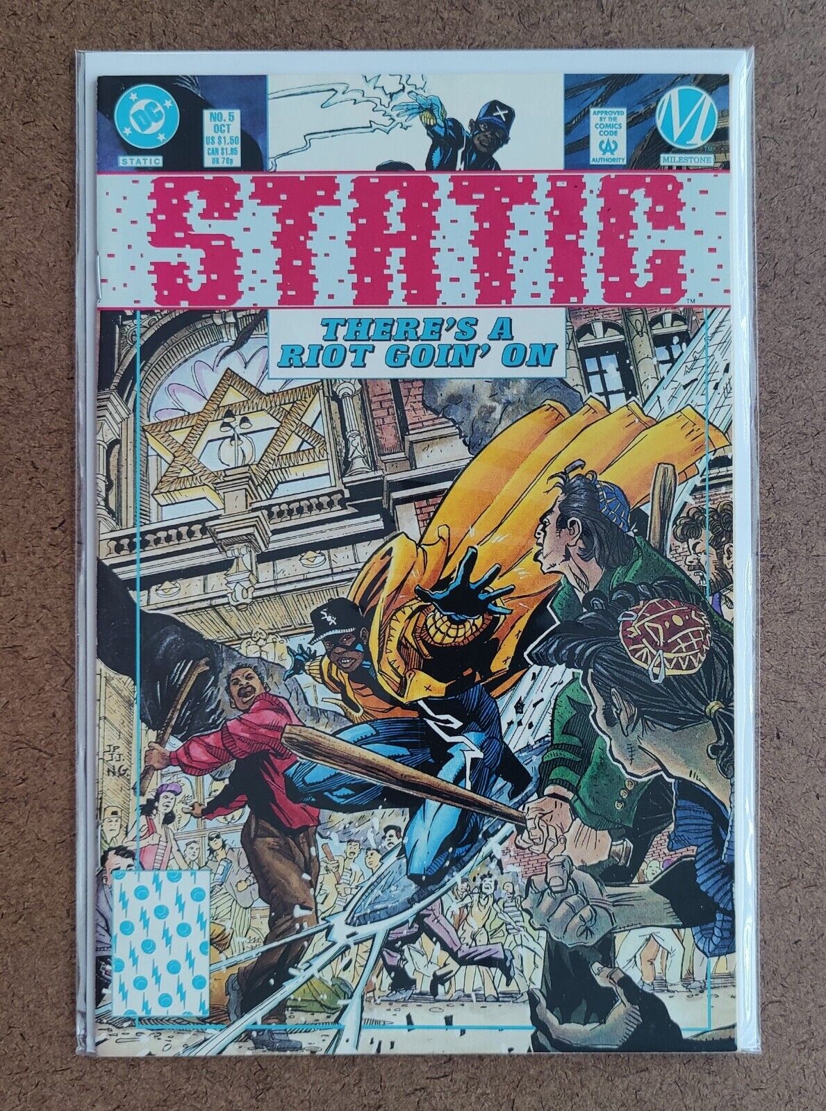 Static #5 DC Milestone Comics 1993 1st App Commando X