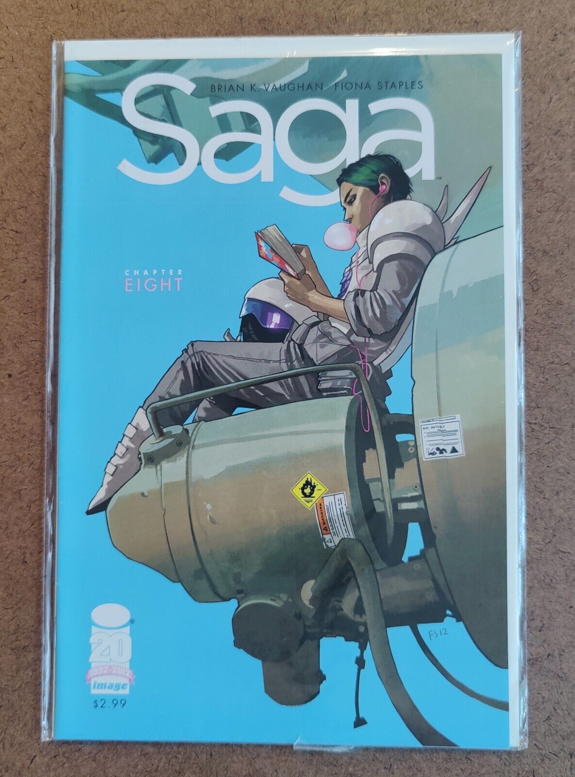 Saga #8A Image Comics 2012 Fiona Staples Regular Cover 1st App Gwendolyn