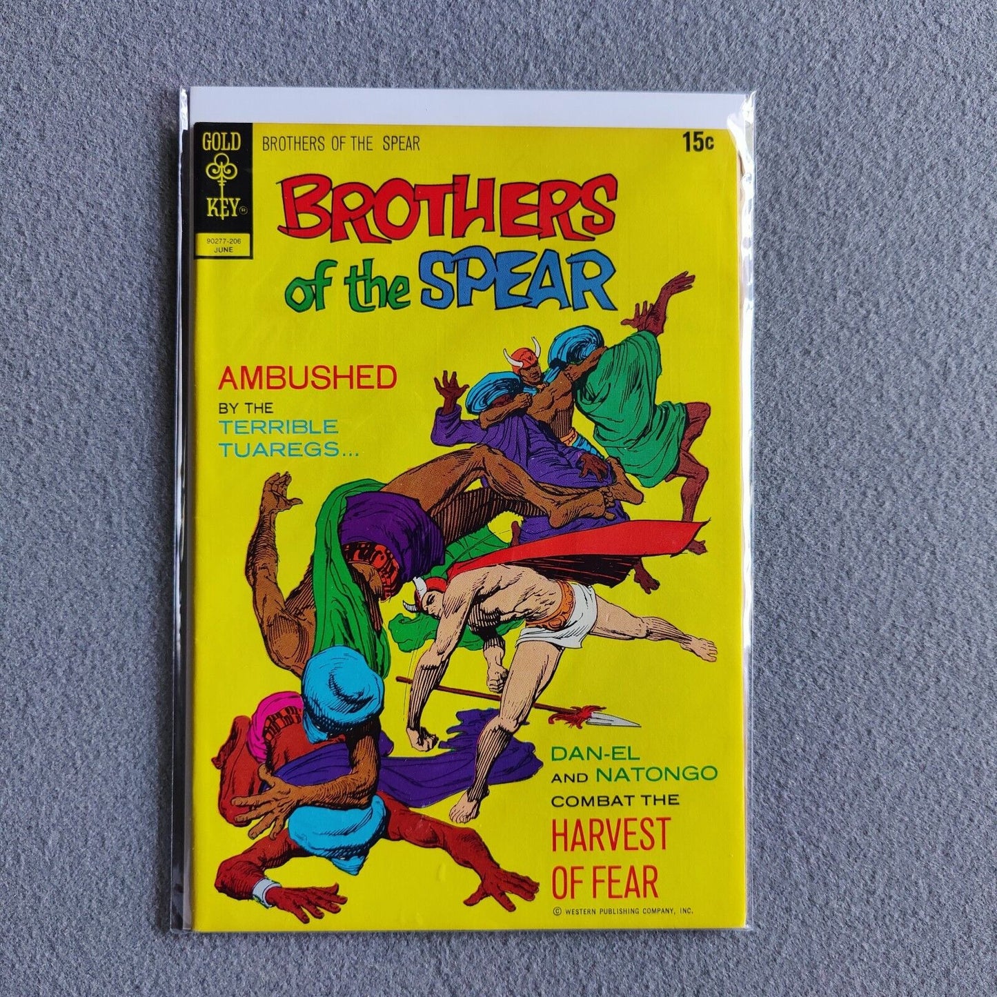 Brothers of the Spear #1A Comic Book Gold Key Western Publishing 1972