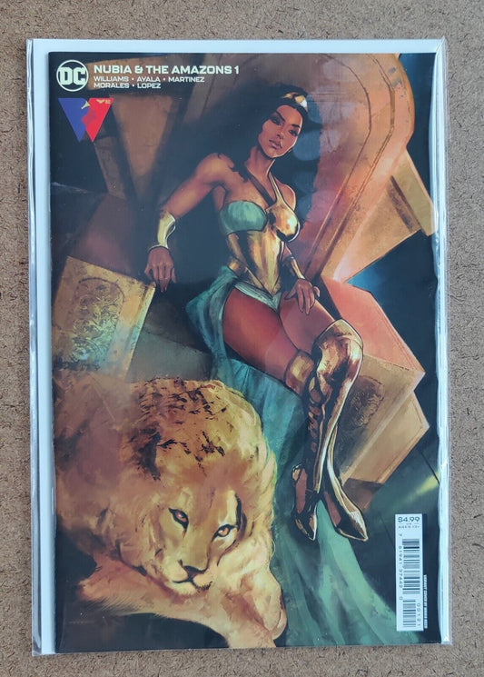 Nubia And The Amazons #1B Maika Sozo Variant DC Comics 2021 1st app. of Andromed