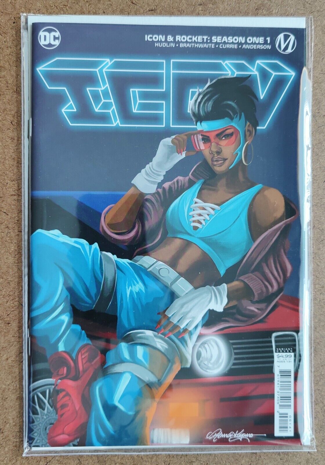 Icon and Rocket Season One 1 1:25 incentive variant HTF Reina Koyano DC