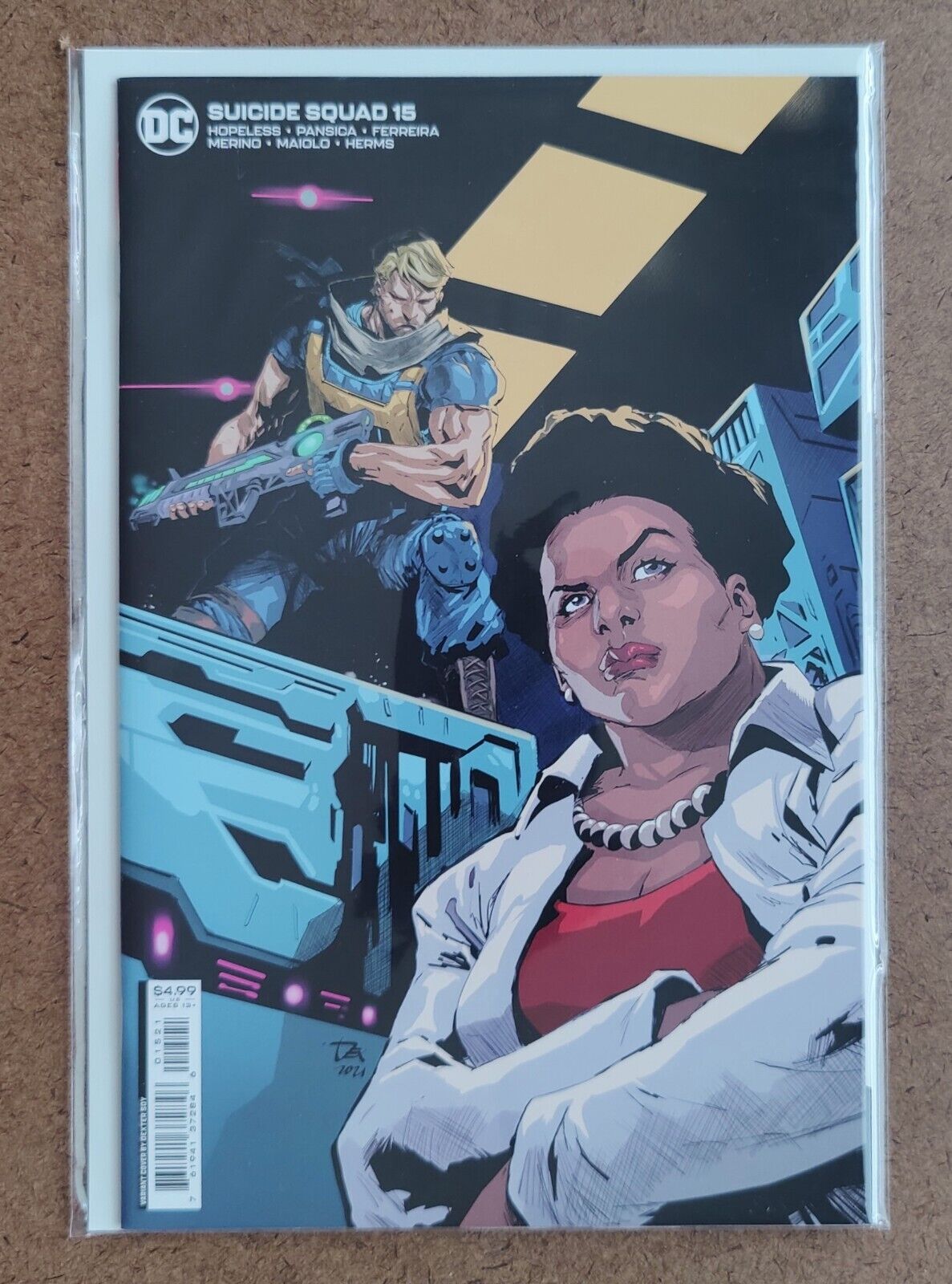 Suicide Squad, Vol. 6 #15B DC Comics 2022 Dexter Soy Card Stock Cover