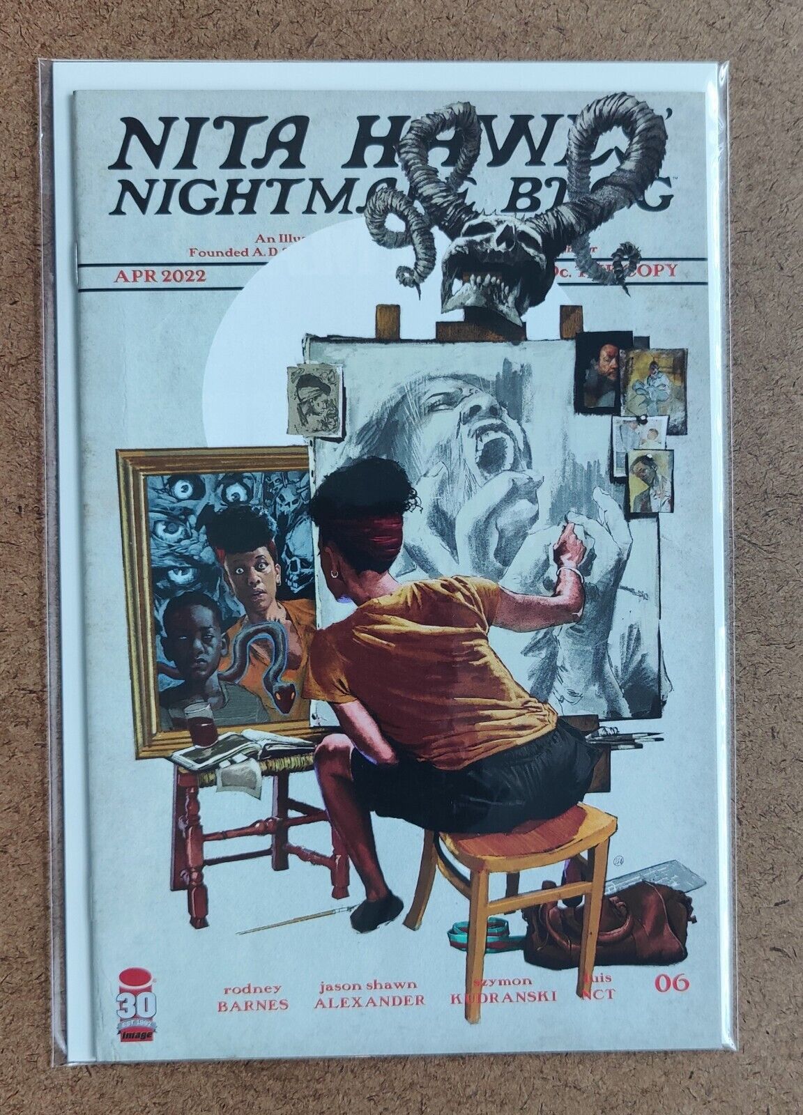 Nita Hawes' Nightmare Blog #6B 2022 Image Comics