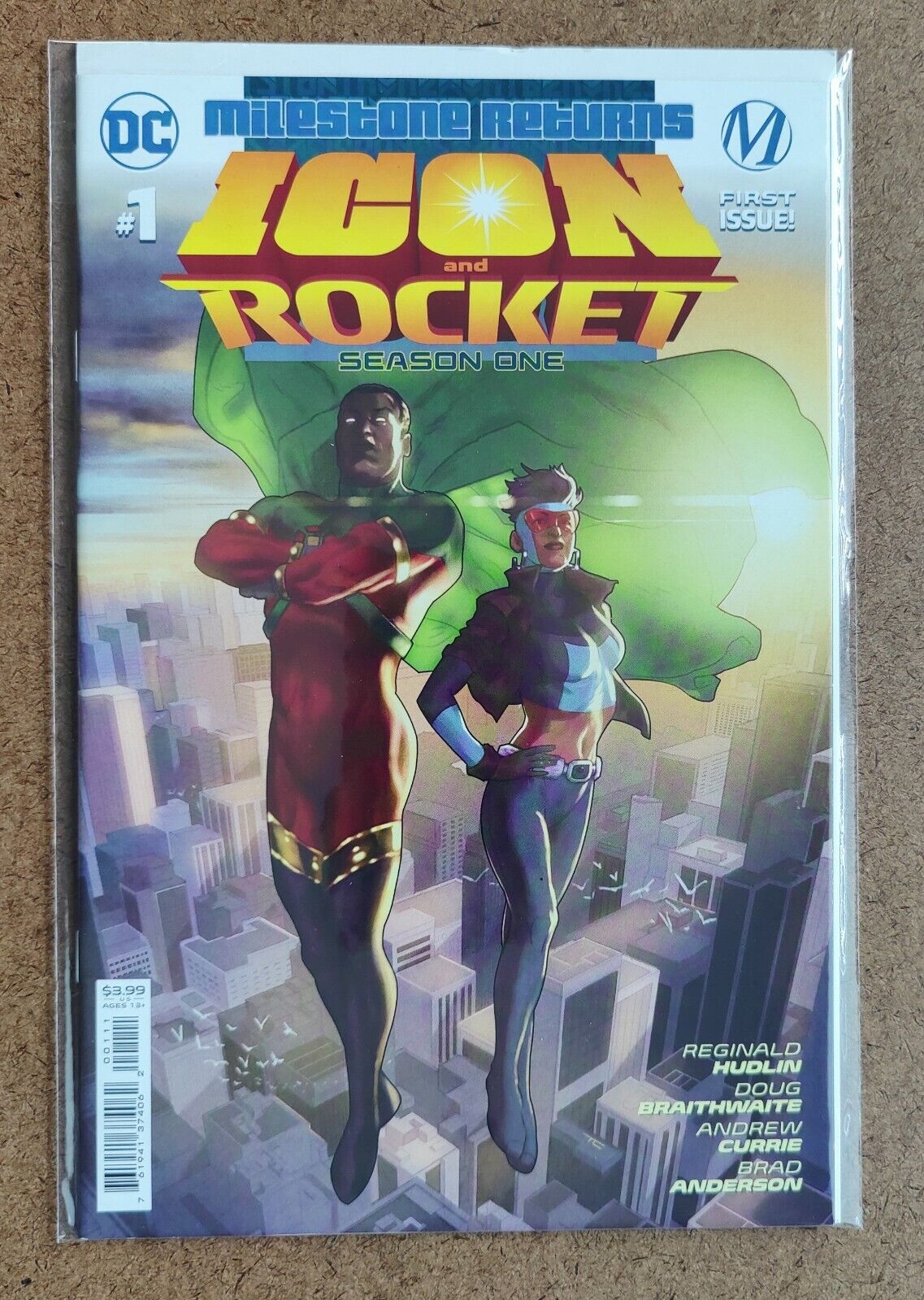 Icon and Rocket Season One #1A Regular Taurin Clarke Cover 2021