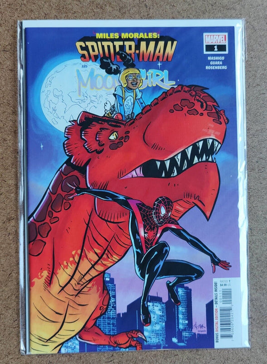 Miles Morales and Moon Girl #1A Regular Alitha Martinez Cover 2022