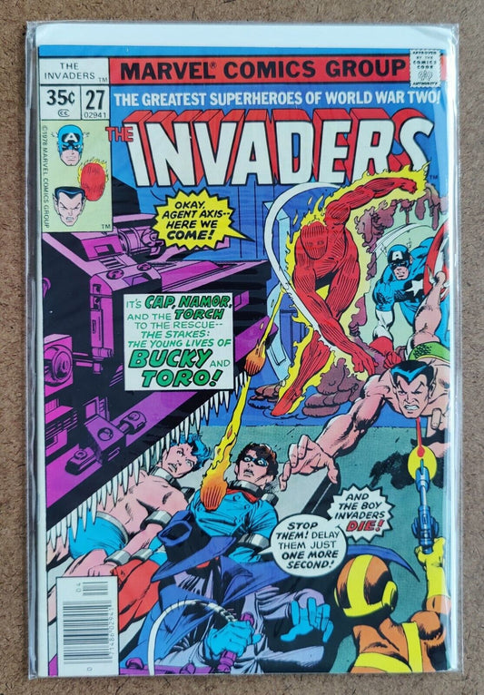 The Invaders #27 Copper Age, 1978