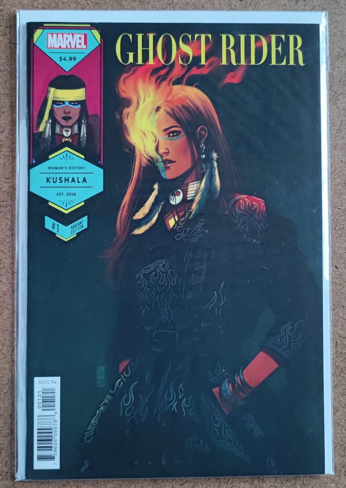 King in Black Ghost Rider 1B Bartel Women's History 2021