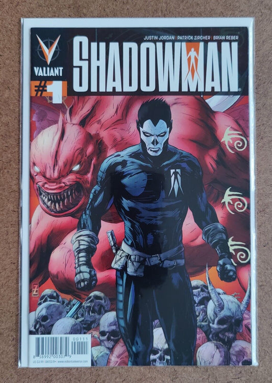 Shadowman Vol 4 #1 By Patrick Zircher 1st App Alyssa Myles & Boniface 2012