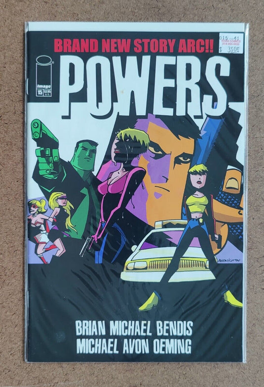 Powers #15 Image Comics 2001 Michael Avon Oeming