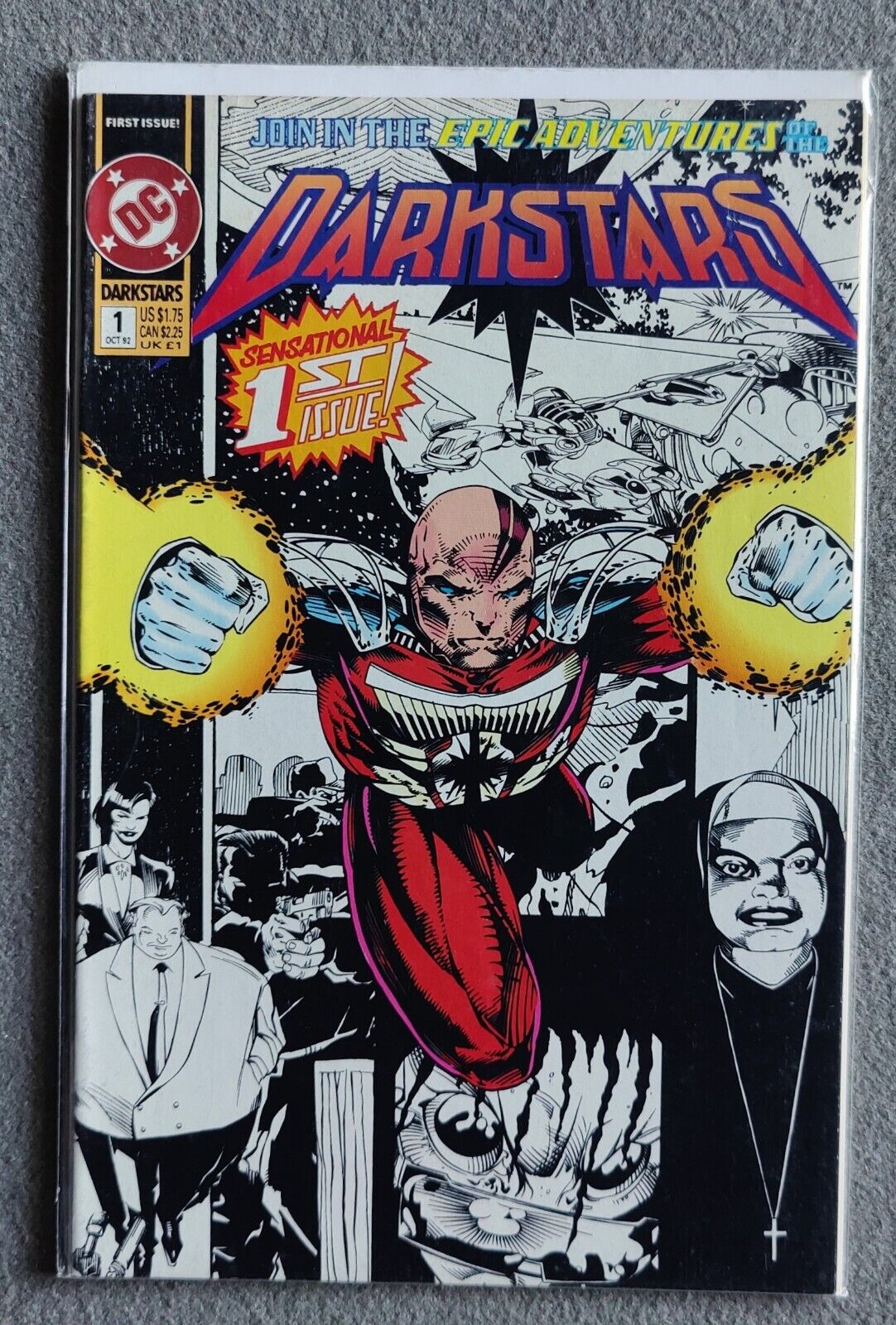 Darkstars #1 1992, Marvel 1st Team Appearance of The Darkstars