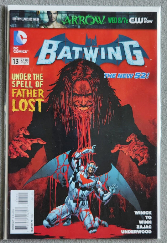 Batwing #13 DC Comics 2012 1st App Father Lost and Rachel Niamo "Dawn"