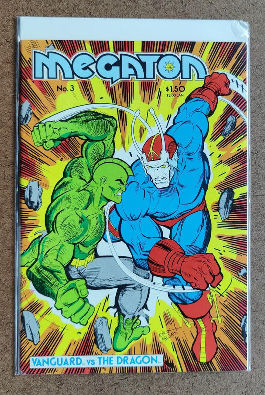 Megaton #3 (1986) Erik Larsen Gary Carlson 1st Appearance Savage Dragon