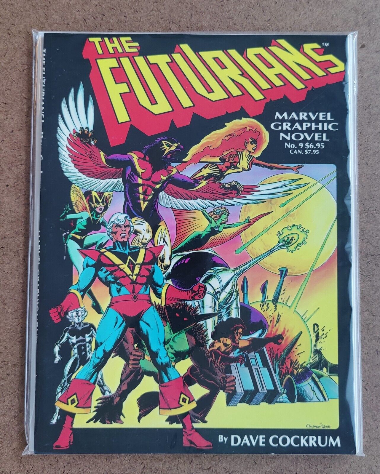 Marvel Graphic Novel #9 1st App Futurian (First appearance) 1983