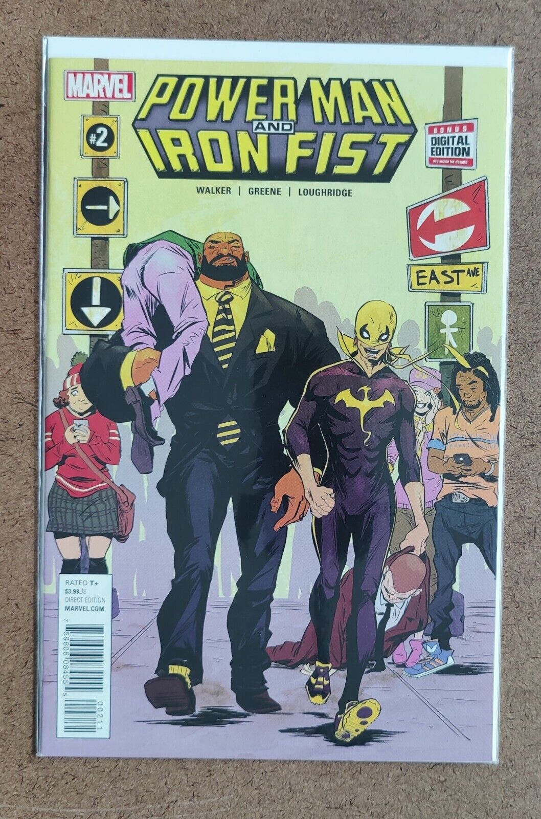 Power Man and Iron Fist #2 2016 Marvel Comics Sanford Greene Cover