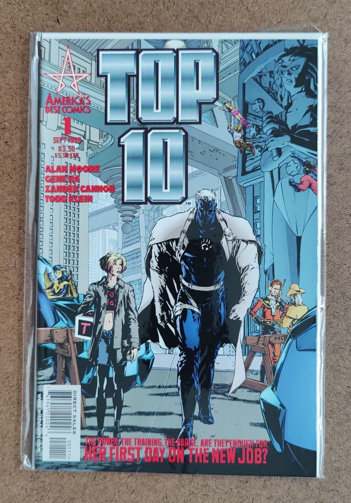 Top 10 #1C DC 1999 Zander Cannon Variant Cover