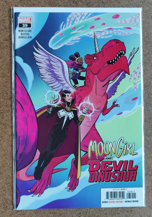 Moon Girl and Devil Dinosaur #39 Marvel 2018 1st Bad Dream key!