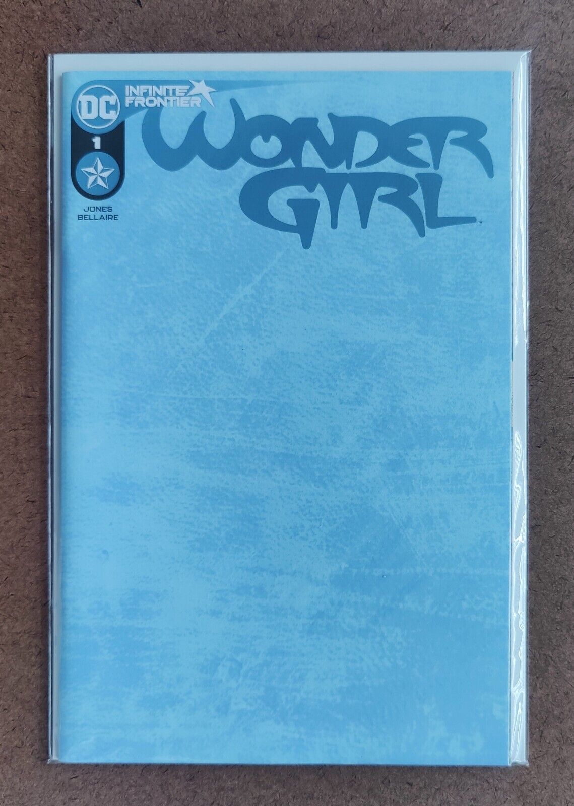 Wonder Girl #1E DC Comics 2021 Blank Variant Cover