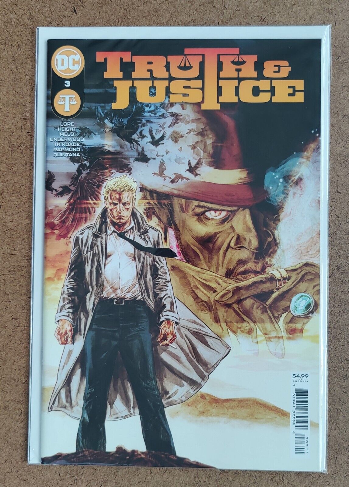 Truth & Justice  #3A DC Comics 2021 Doug Braithwaite Regular Cover