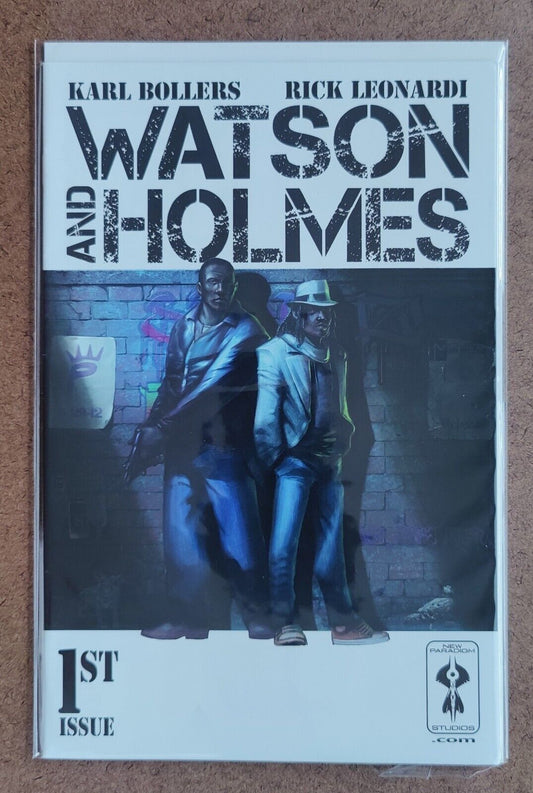 Watson and Holmes  #1A New Paradigm Studios 2012 Rick Leonardi & Ryan Wardlow