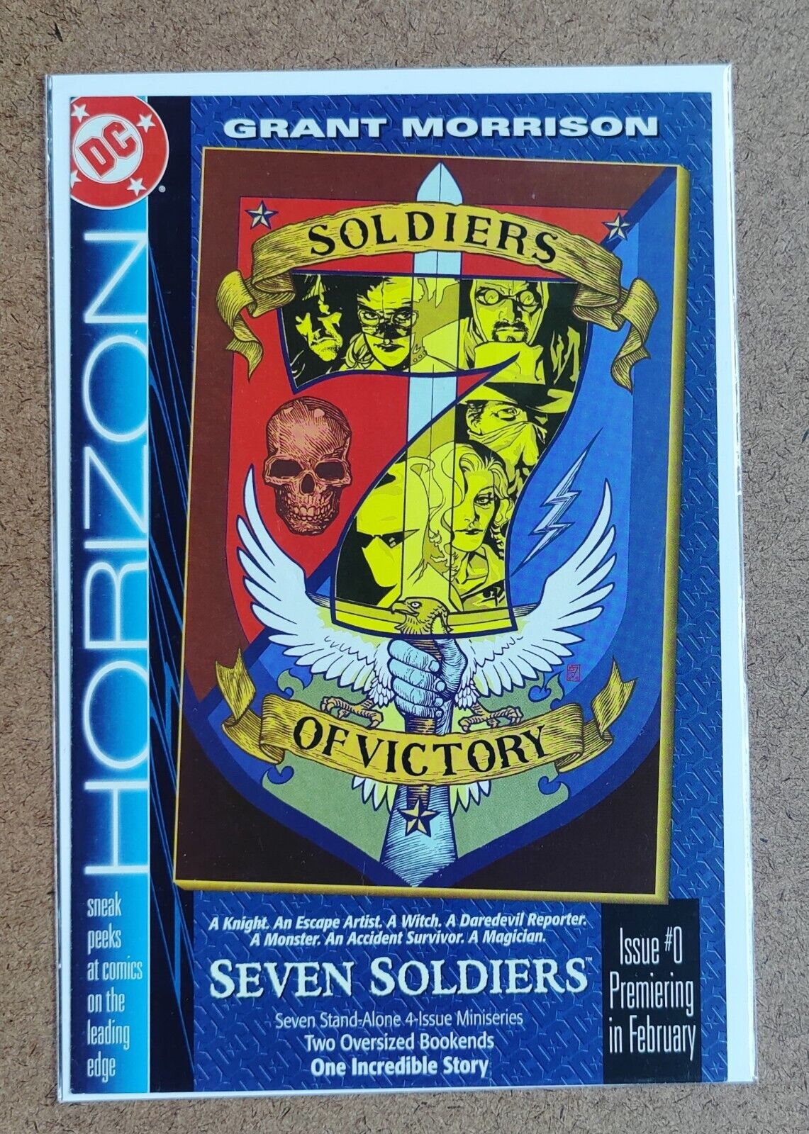 HORIZON #21 Seven Soldiers Preview, Grant Morrison, Zatanna DC Comics 2004