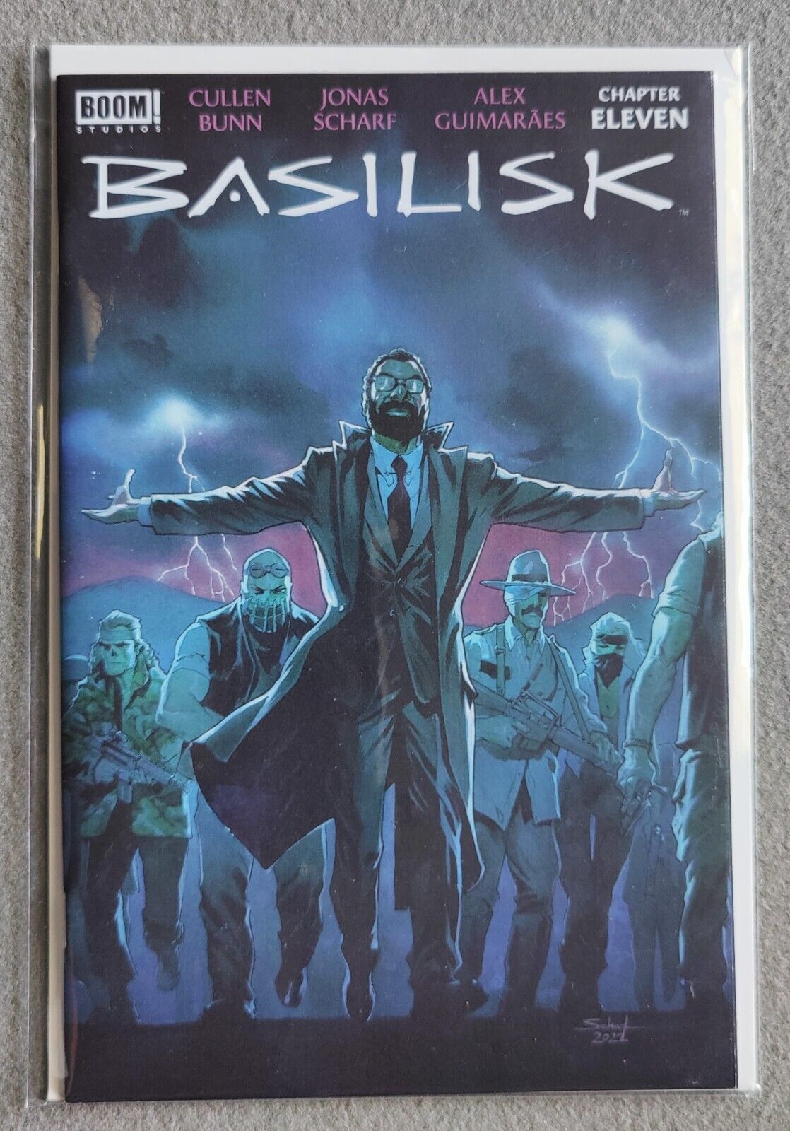 Basilisk #11a (2021) Boom Comics Regular Jonas Scharf Cover