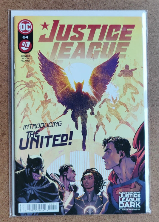 DC Comics Justice League Vol 4 #64 Cover A July 2021 David Marquez