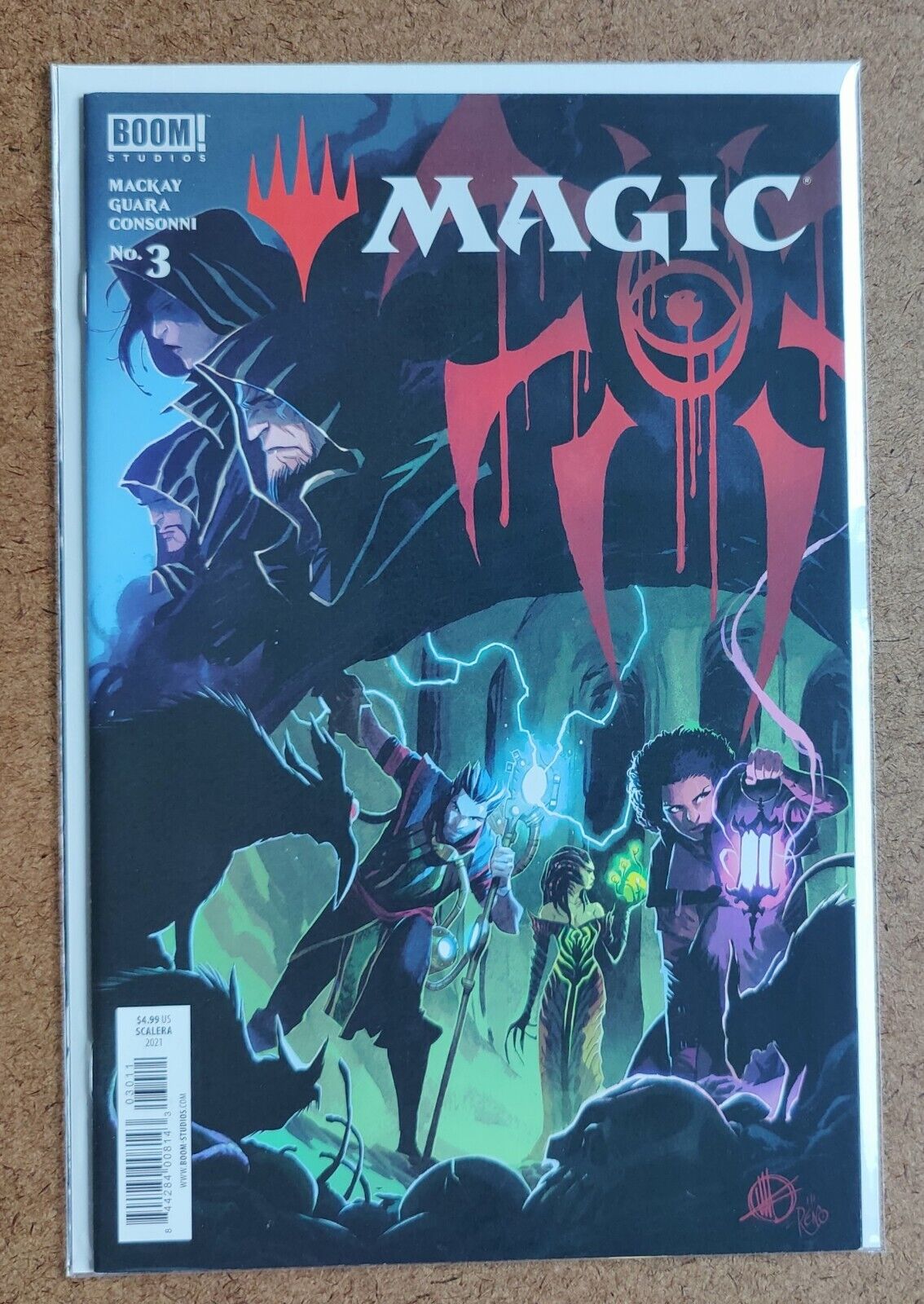 Magic #3A (2021) Regular Matteo Scalera Cover Vraska Boom! Studios