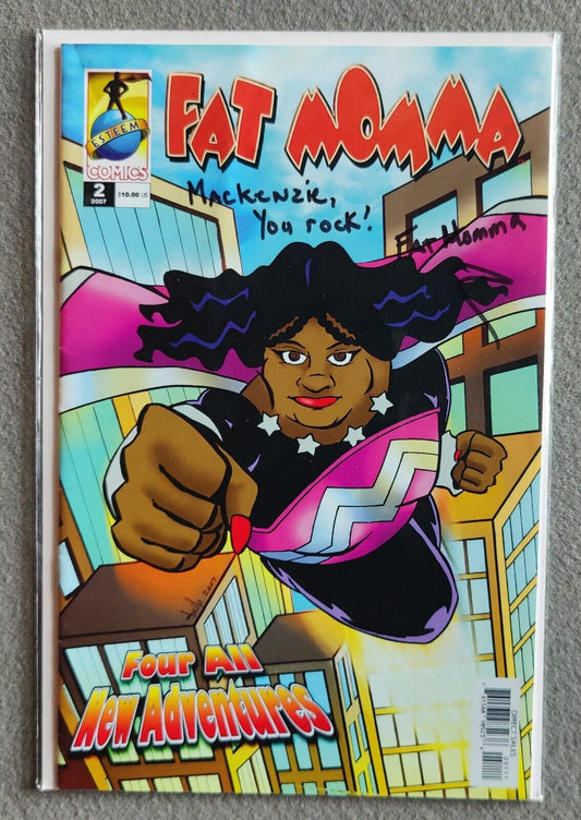 Fat Momma #2 Signed Esteem Comics 1st App Fat Momma Nell Wilson Nov 30, 2005