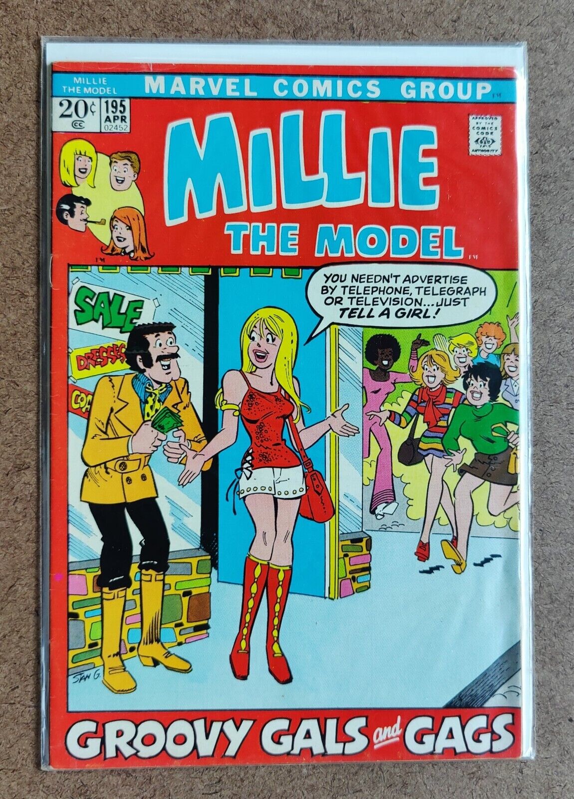 Millie the Model #195 Marvel Comics April 1972