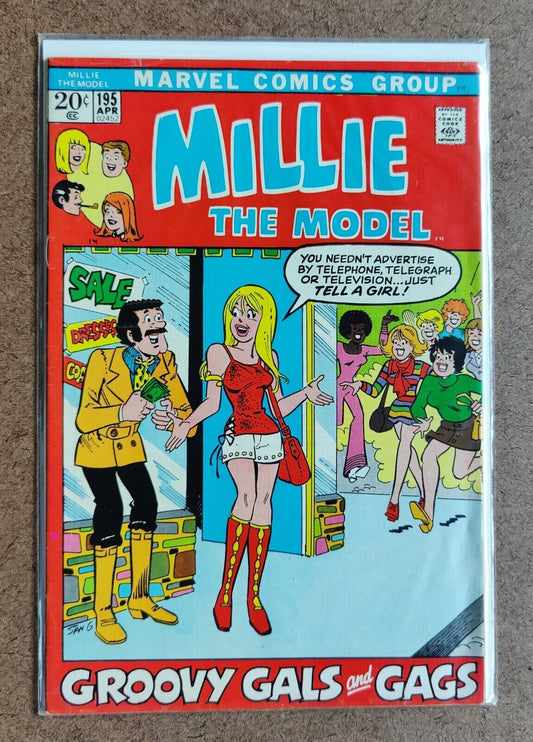 Millie the Model #195 Marvel Comics April 1972