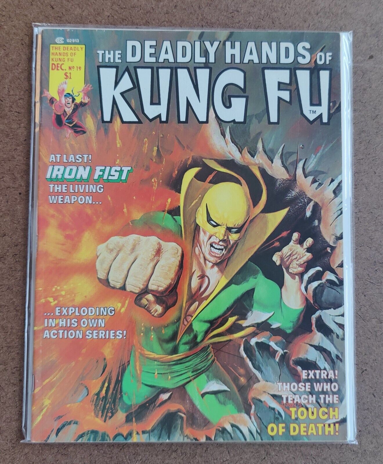 Deadly Hands of Kung Fu, Vol. 1  #19 1st appearance of White Tiger 1975