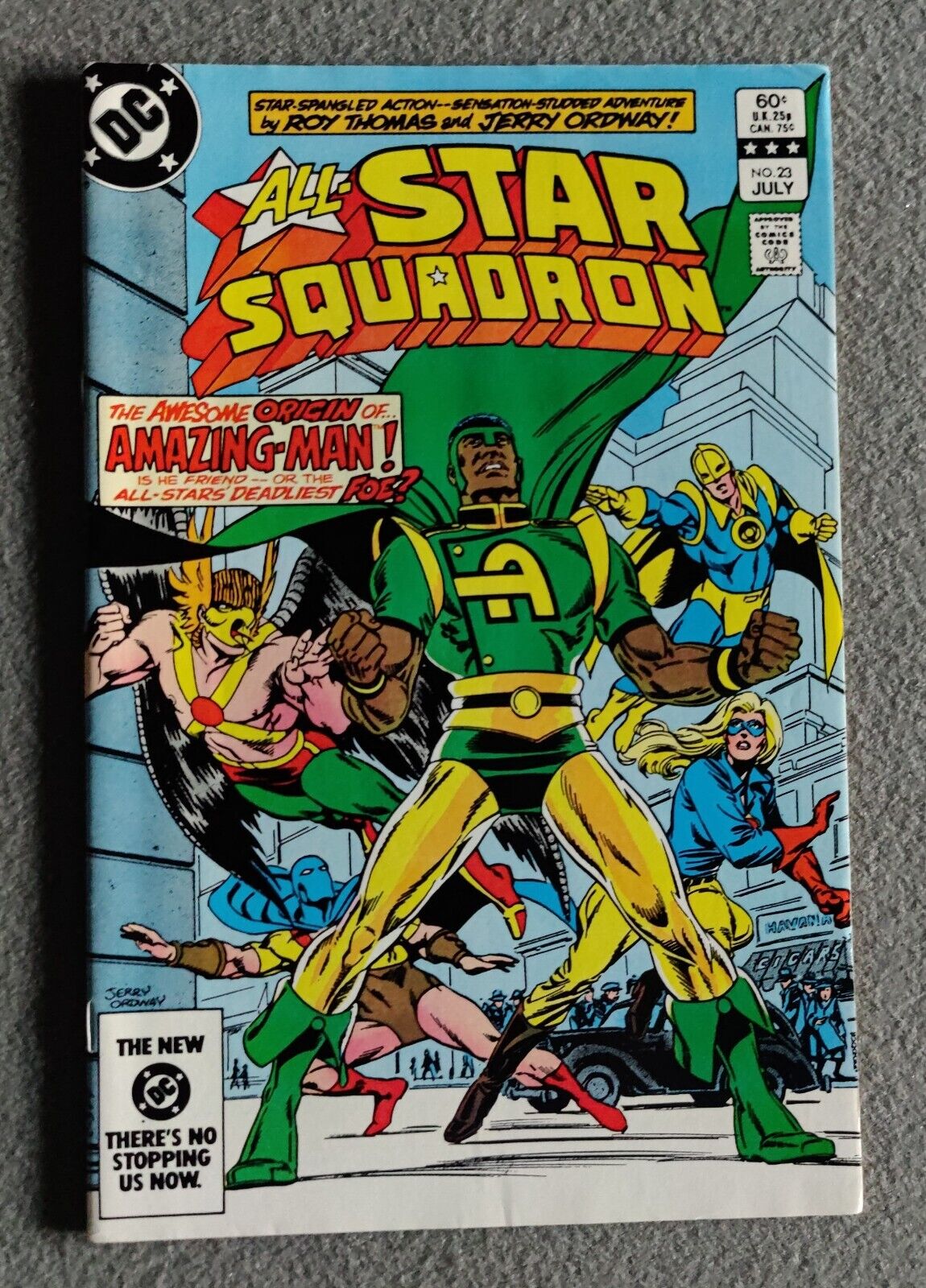 All-Star Squadron #23 1st Amazing Man (Will Everett) 1983