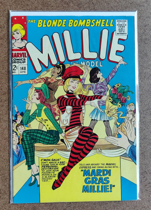 Millie the Model #148 Marvel Comics April 1967 Beautiful Copy!!!