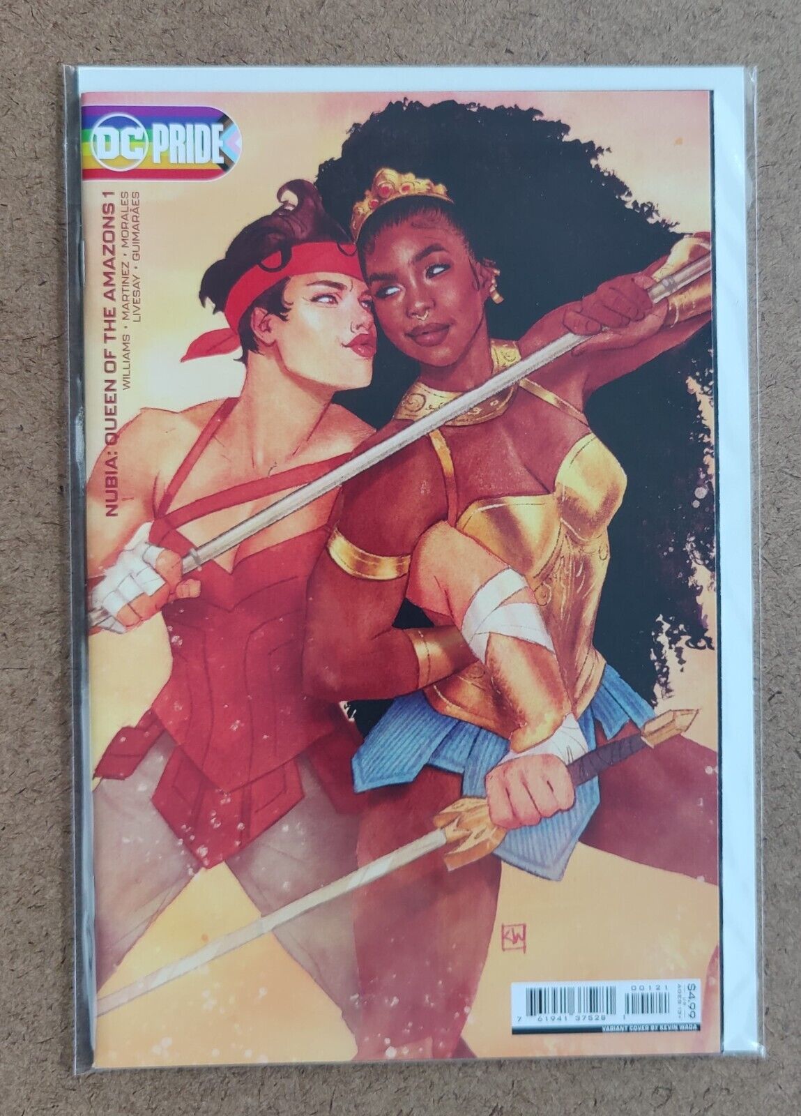 Nubia: Queen of the Amazons  #1B Kevin Wada Pride Month