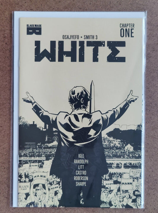 White #1O BLACK MASK STUDIOS Jesse James Third Print 2021