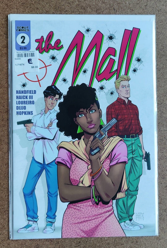 The Mall #2A 2018 Scout Comics Rafael Loureiro Cover