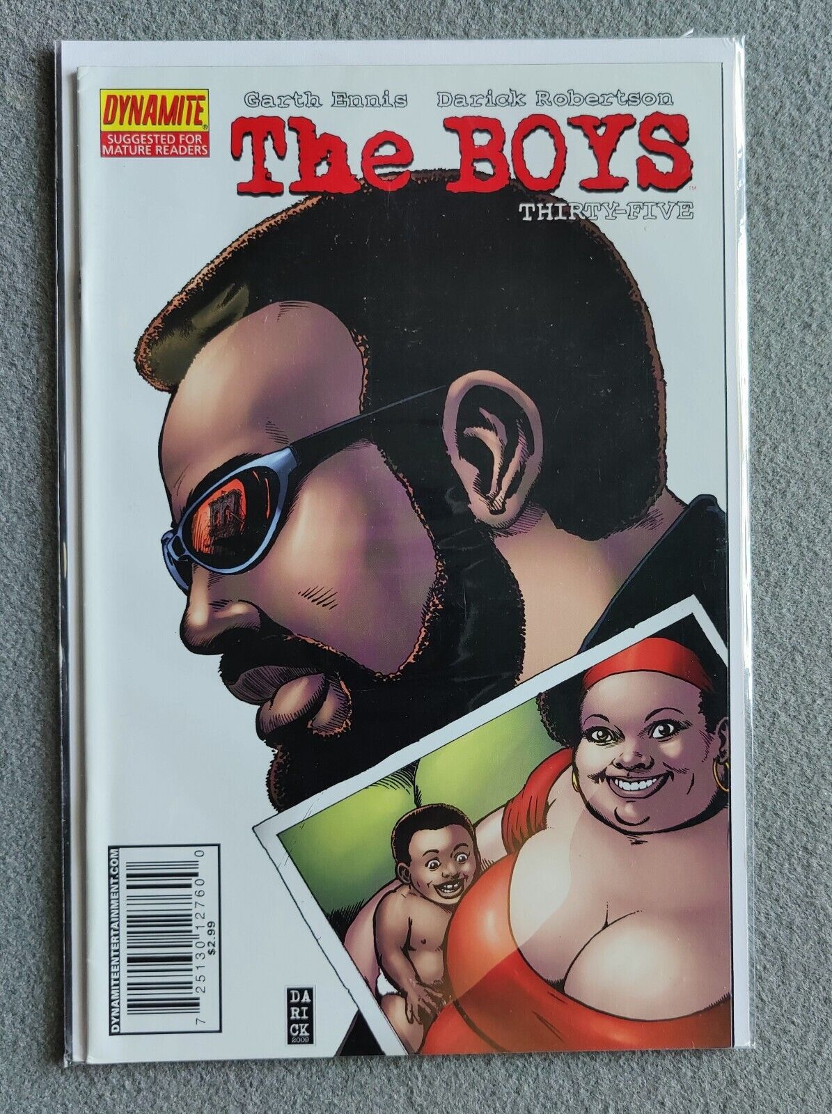 The Boys Garth Ennius #35A 2009 Darick Robertson Regular Cover