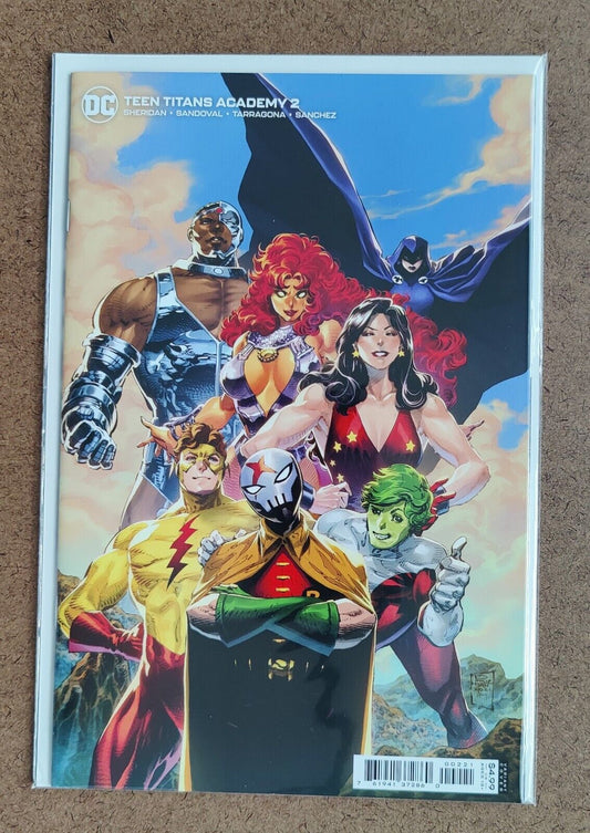 Teen Titans Academy #2B DC Comics 2021 Variant Philip Tan Card Stock Cover