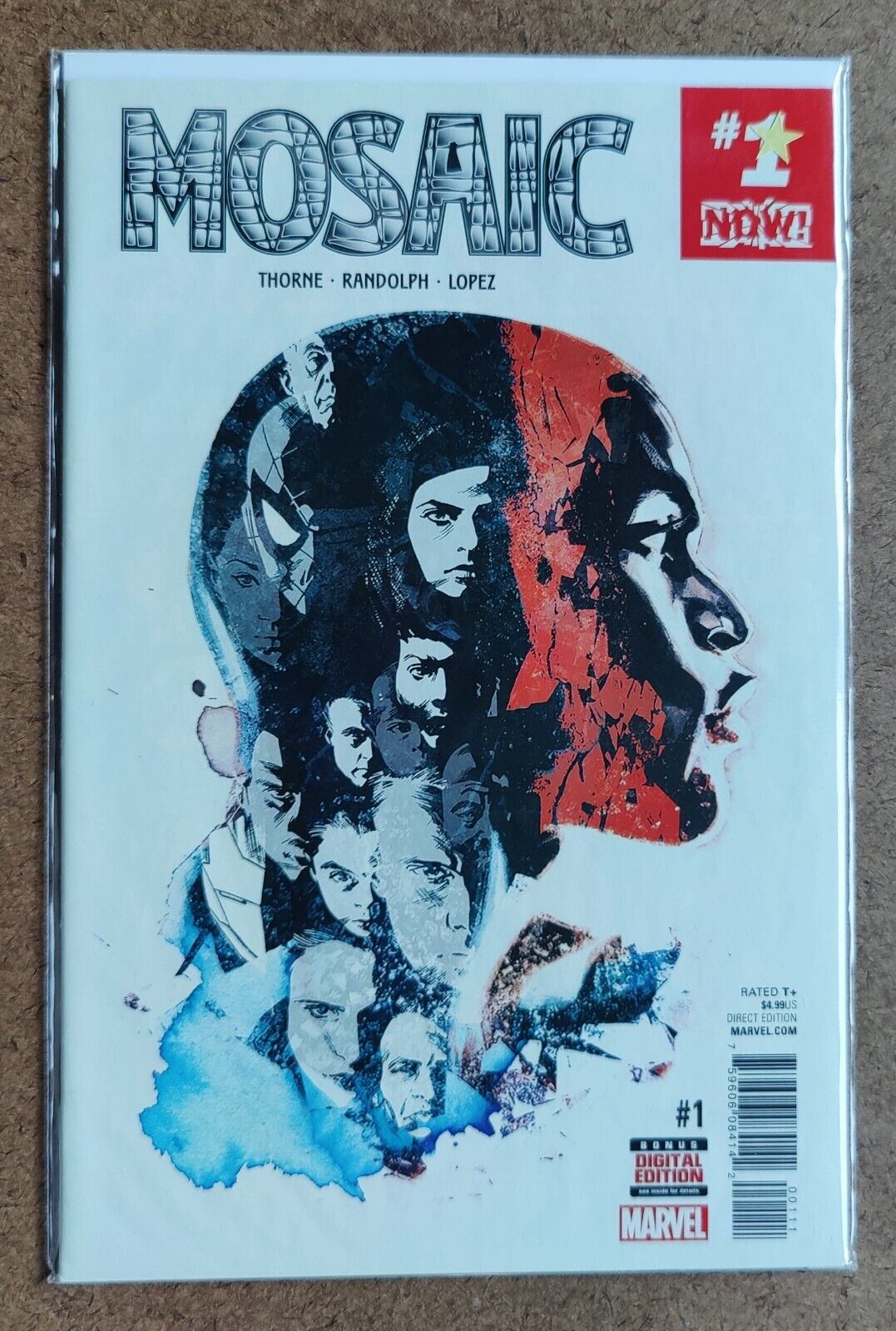 Mosaic #1 Marvel Comics 2016 Regular Stuart Immonen Cover