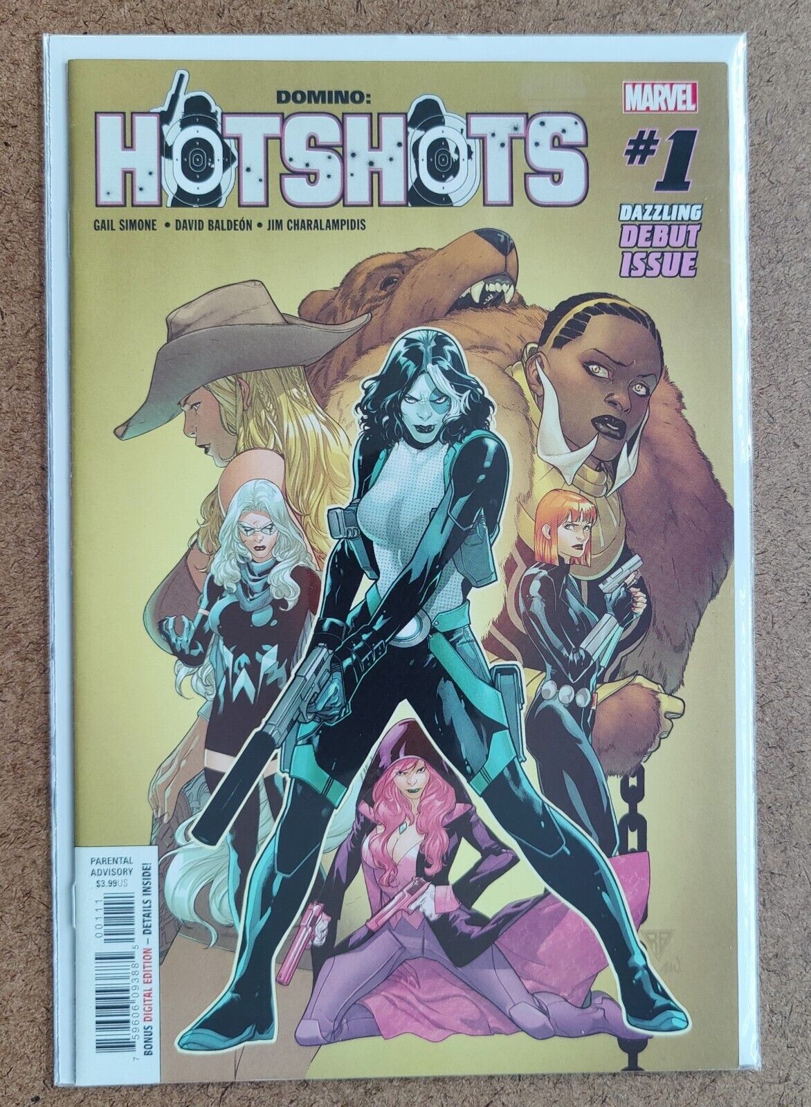 Domino Hotshots #1A Regular RB Silva Cover 1st Print Marvel Comics 2019