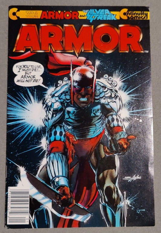 ARMOR # 1 CONTINUITY COMICS 1985 / NEAL ADAMS