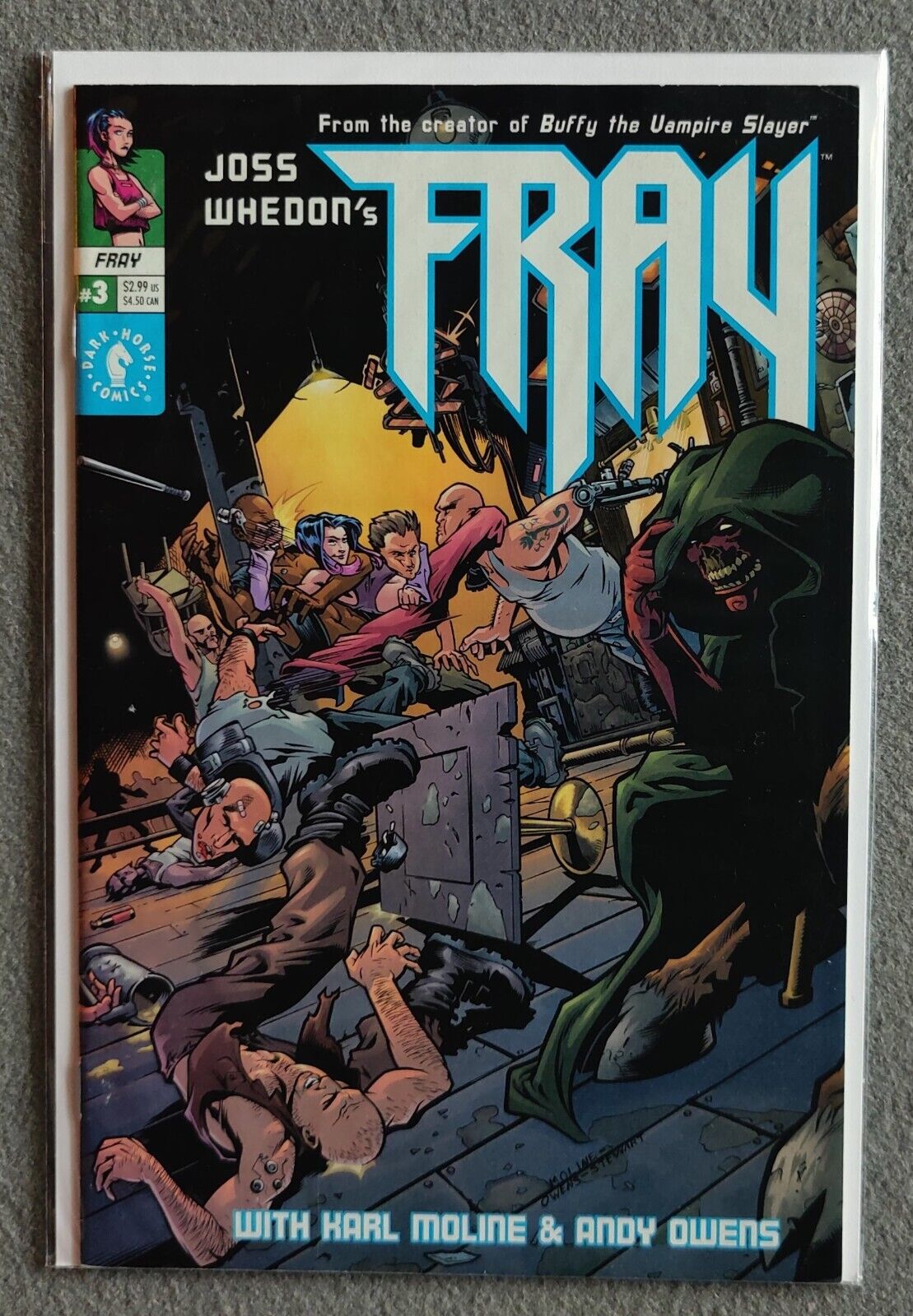 Dark Horse Comics Fray #3 August 2001 Karl Moline Art Joss Whedon