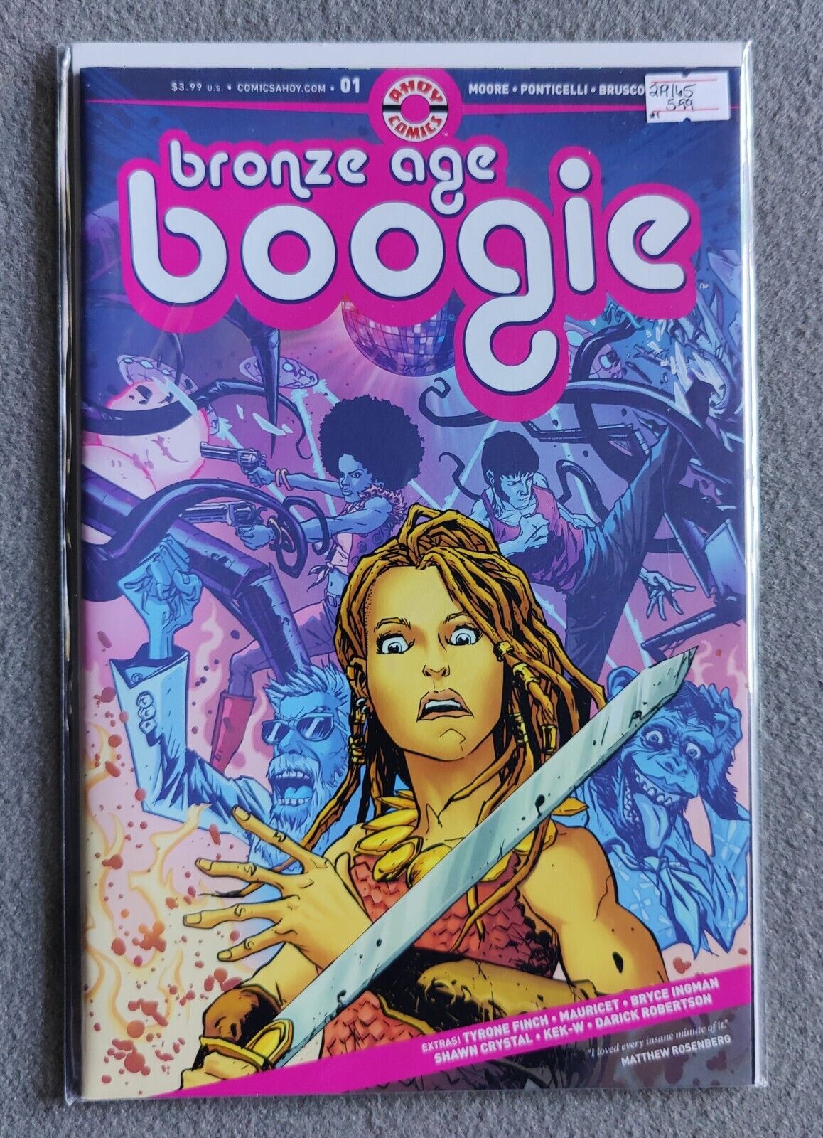 BRONZE AGE BOOGIE #1 MARVEL comics 2019 Moore Ponticelli